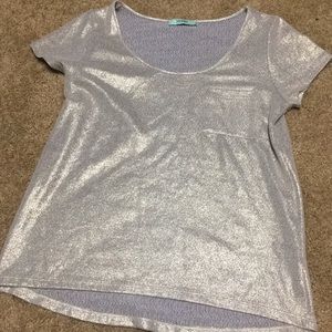 Shimmery top